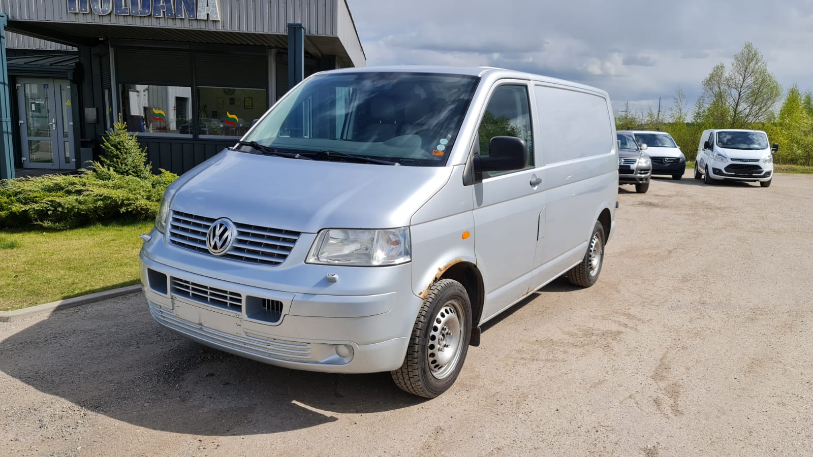 Volkswagen Transporter, 2.5 l., krovininis mikroautobusas, 2007/naudoti automobiliai/Roldana