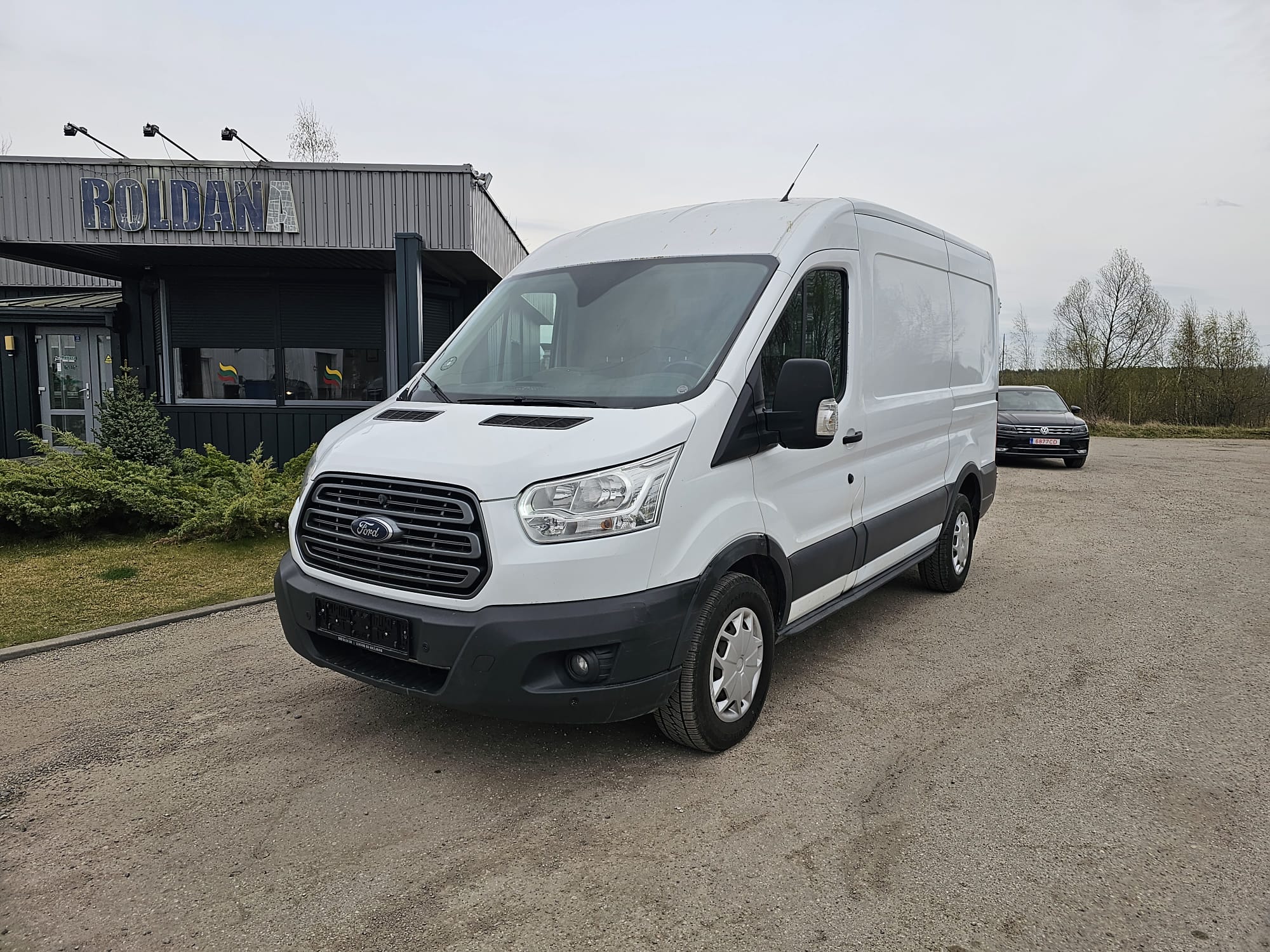 Ford Transit, 2.0 l., krovininis mikroautobusas, 2018-04/naudoti automobiliai/Roldana