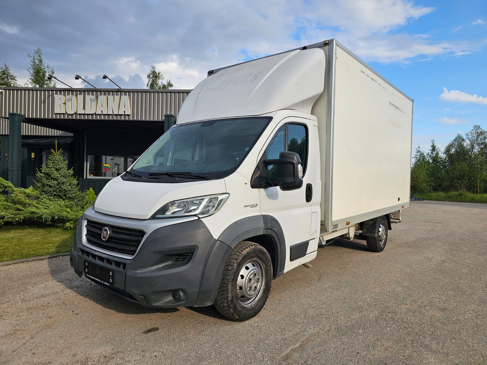 Fiat Ducato, 2.3 l., Грузовые микроавтобусы, 2017-11/naudoti automobiliai/Roldana