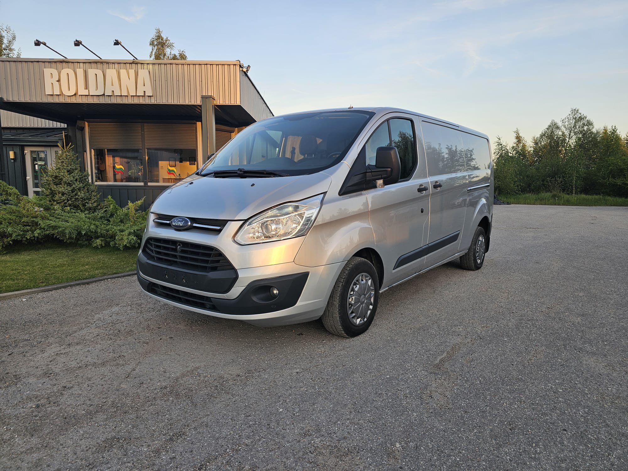 Ford Transit Custom, 2.2 l., Грузовые микроавтобусы, 2014-03/naudoti automobiliai/Roldana