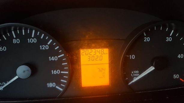 Mercedes-Benz Sprinter, 2.2 l., krovininis mikroautobusas, 2014
