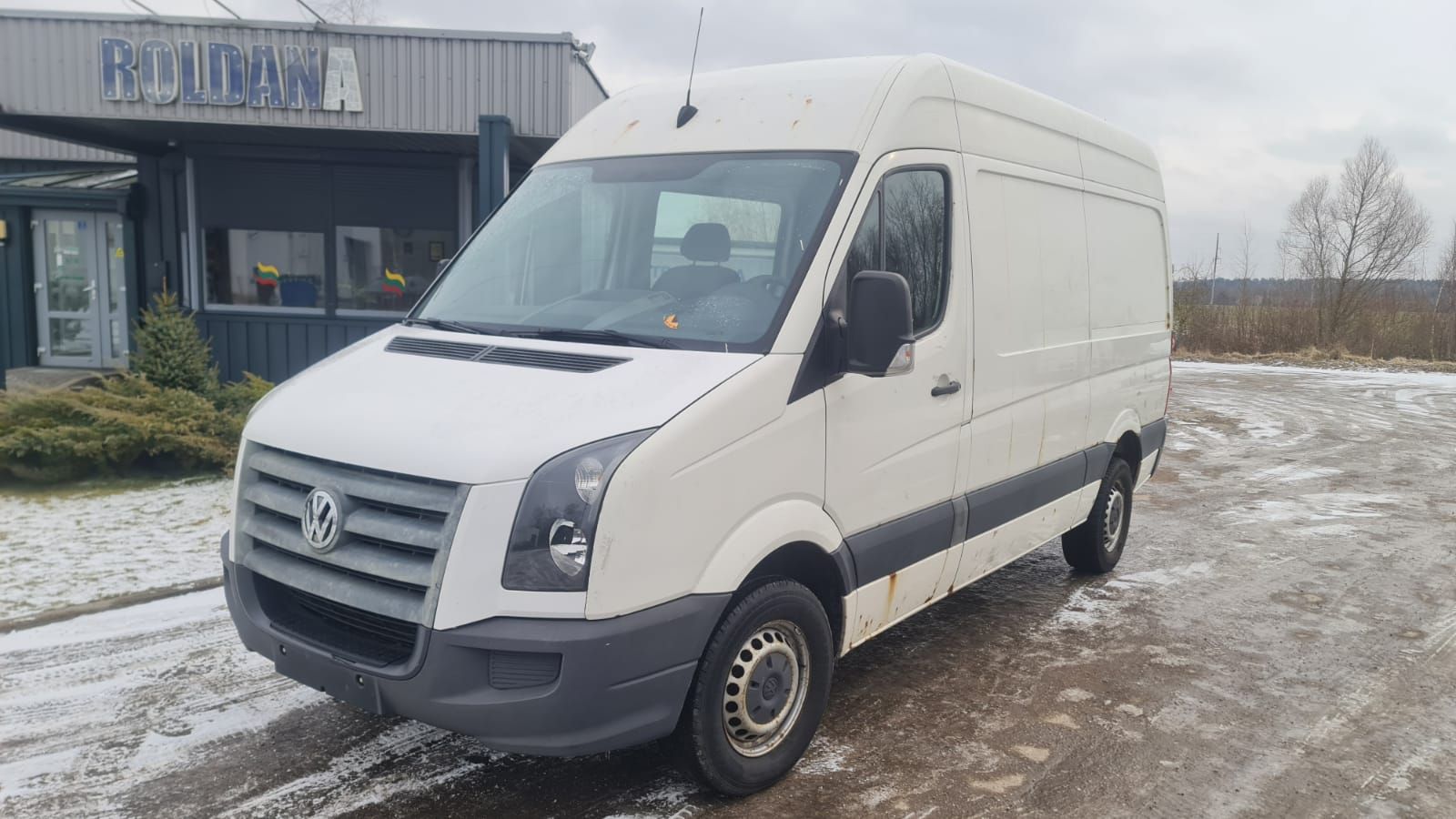 Volkswagen Crafter, 2.5 l., Грузовые микроавтобусы, 2010