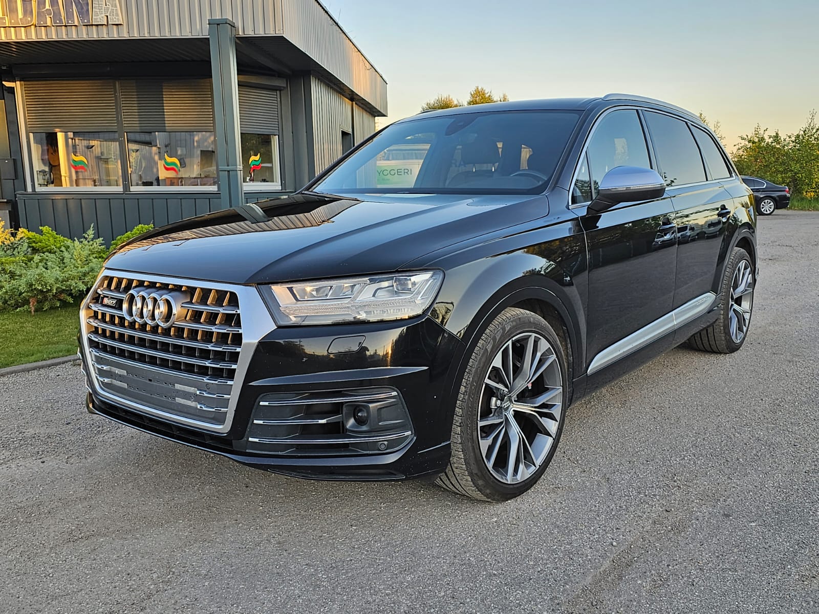 Audi SQ7, 4.0 l., visureigis, 2016/naudoti automobiliai/Roldana