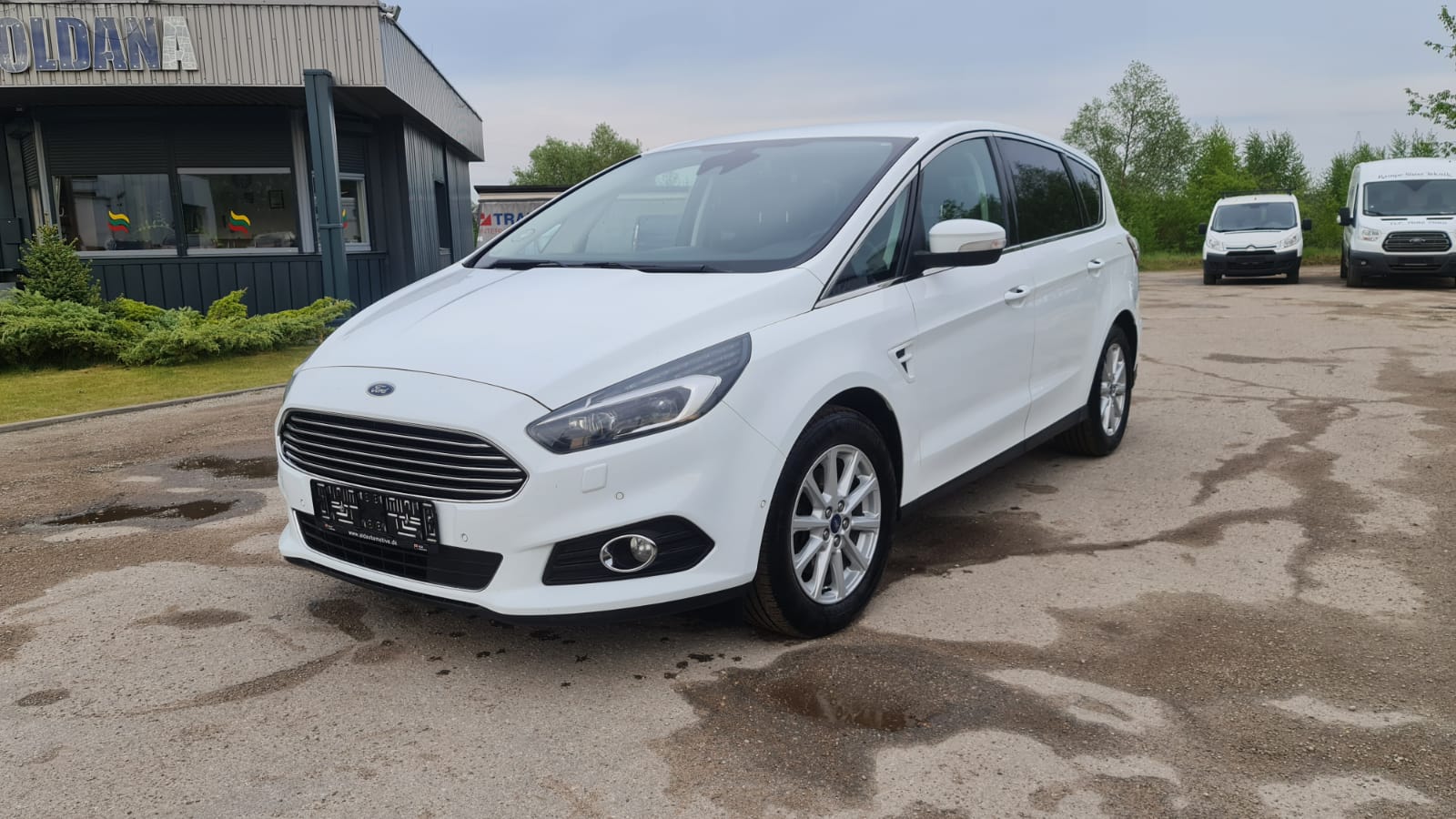 Ford S-MAX, 2.0 l., vienatūris, 2017/naudoti automobiliai/Roldana