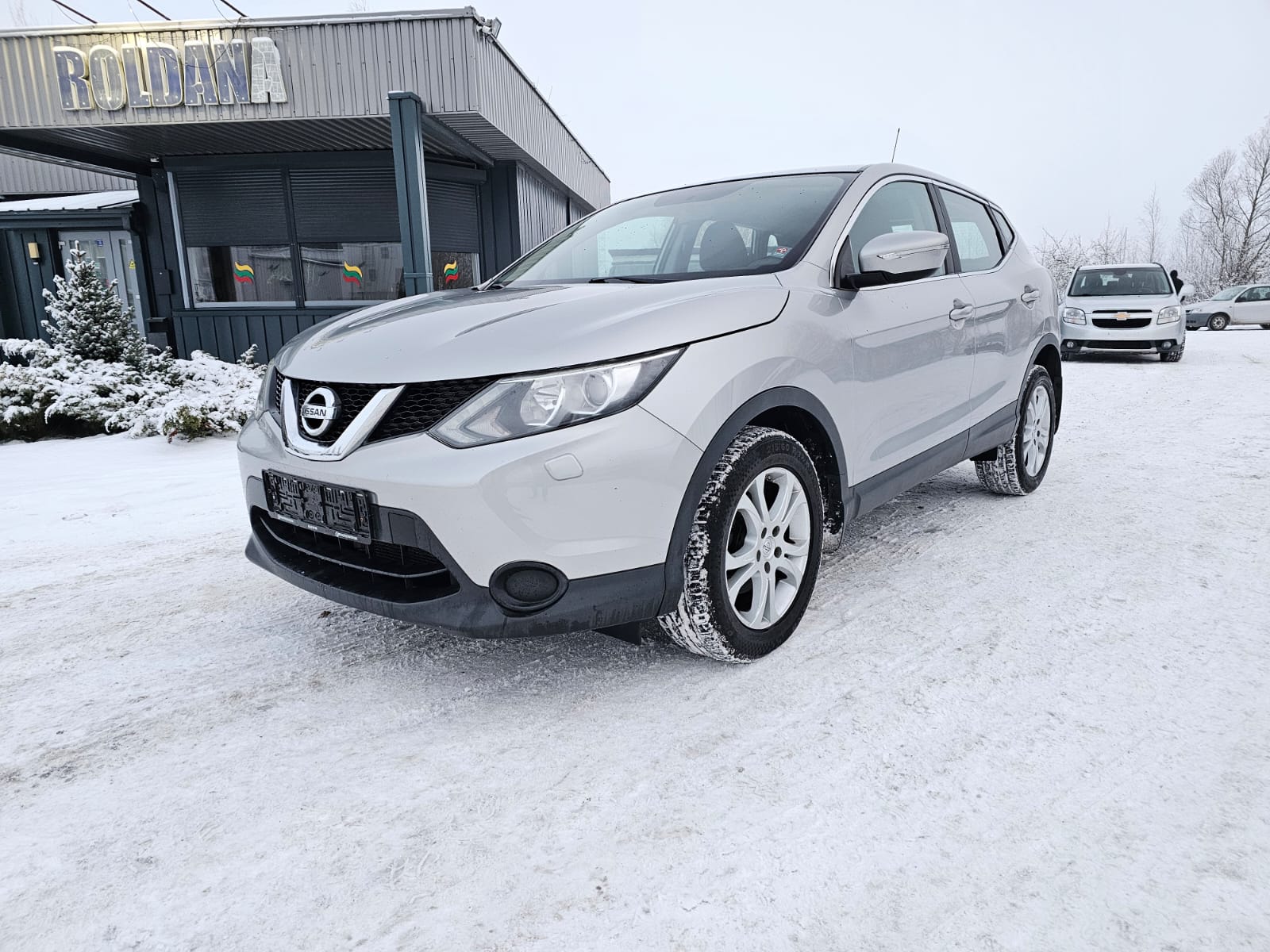 Nissan Qashqai, 1.2 l., suv / off-road, 2014-07/naudoti automobiliai/Roldana