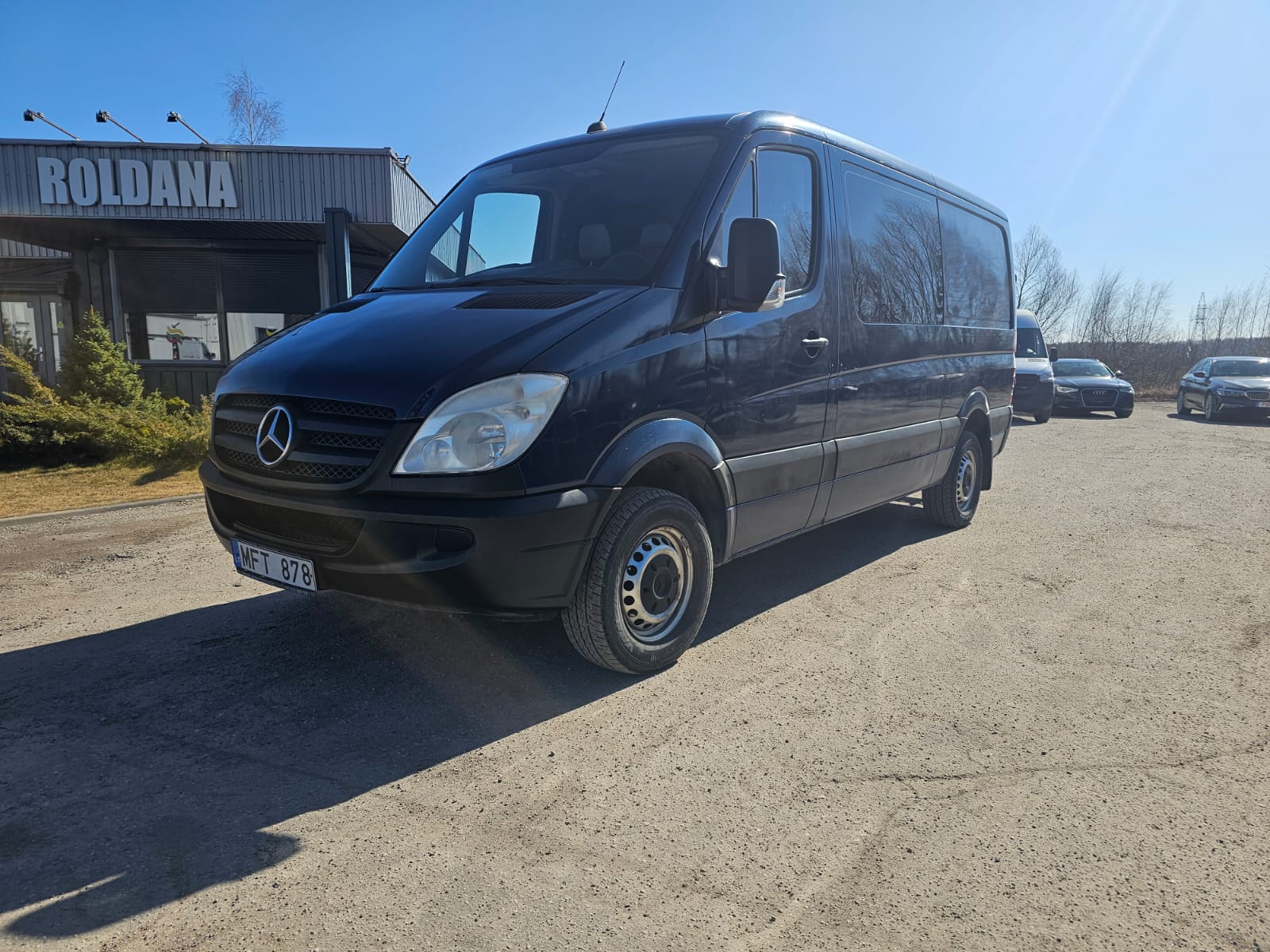 Mercedes-Benz Sprinter, 2.2 l., krovininis mikroautobusas, 2009-09/naudoti automobiliai/Roldana