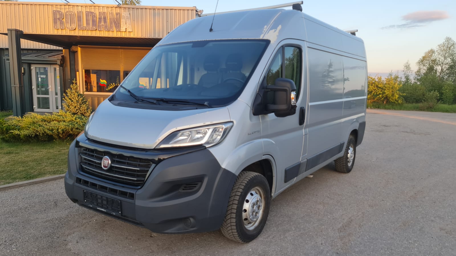 Fiat Ducato, 2.3 l., krovininis mikroautobusas, 2017/naudoti automobiliai/Roldana